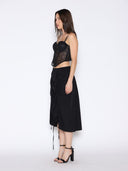 Lace Mesh Floral Bustier Corset TOP Gracia Fashion 