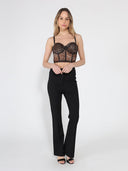 Leopard Print Bustier Top TOP Gracia Fashion 