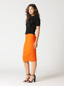 Light and Stretchy Knitted Top with Flower Blossom TOP Gracia Fashion 