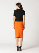 Light and Stretchy Knitted Top with Flower Blossom TOP Gracia Fashion 