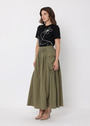 Long Parachute Cargo Skirt SKIRT Gracia Fashion 