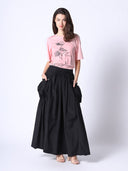 Long Parachute Cargo Skirt SKIRT Gracia Fashion 