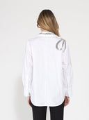 Long Sleeve Shirt Button Down Sequin Embellished TOP Gracia Fashion 