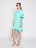 Loose Fitted Ruffle Sleeve Dress DRESS Gracia Fashion 