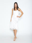 Mesh Sleeveles Bodycon Fish Tail Dress DRESS Gracia Fashion 