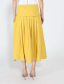Midi length pleated skirt SKIRT Gracia Fashion 