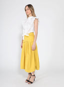 Midi length pleated skirt SKIRT Gracia Fashion 
