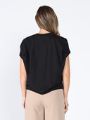 Pearl Work Round Neck Top TOP Gracia Fashion 