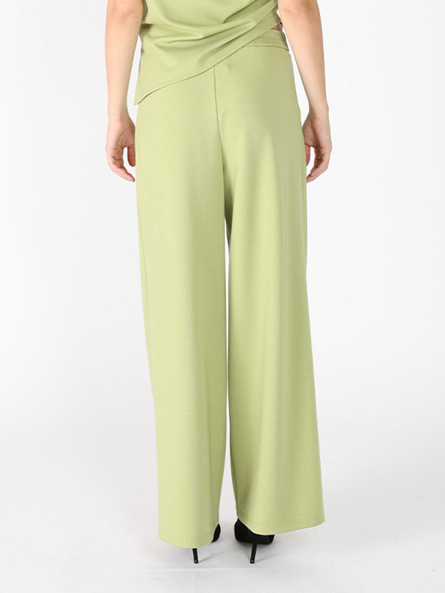 Pleated Wide Leg Pants PANTS Gracia Fashion 