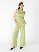 Pleated Wide Leg Pants PANTS Gracia Fashion 