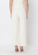 Pleated Wide Leg Pants With Belt PANTS Gracia Fashion 