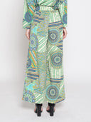 Print Wide Leg Set Pants PANTS Gracia Fashion 