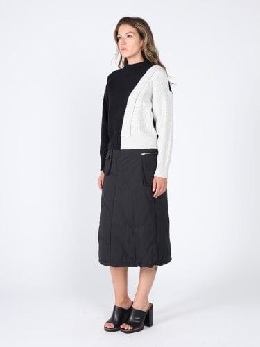Quilted Cargo Skirt SKIRT Gracia Fashion 