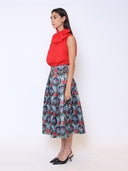 Ribbon Bow Sleeveless Organza Top TOP Gracia Fashion 