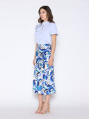 Rose Detail Puff Sleeve Top TOP Gracia Fashion 