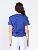 Round Neck Lace & Pocket T-Shirt TOP Gracia Fashion 