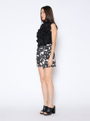 Ruffle Flower Detail Tank Top TOP Gracia Fashion 