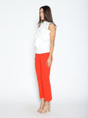Ruffle Flower Detail Tank Top TOP Gracia Fashion 