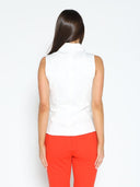 Ruffle Flower Detail Tank Top TOP Gracia Fashion 