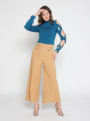 Ruffle Long Sleeve High Neck Top TOP Gracia Fashion 