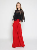 See-Through Round Lace Top TOP Gracia Fashion 