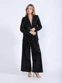 Sequin Embellished Blazer JACKET Gracia Fashion 