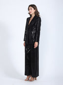 Sequin Embellished Blazer JACKET Gracia Fashion 