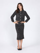 Sequin Embellished Jacket JACKET Gracia Fashion 