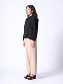 Side-Back Puffer Comfort Regular Fit Hoodie TOP Gracia Fashion 