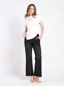 Side Drape T-shirt TOP Gracia Fashion 