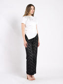 Side Drape T-shirt TOP Gracia Fashion 