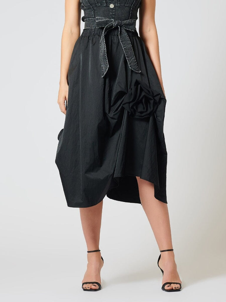 【正規品】Mel gather skirt size S Side Trim Detail Gather Skirt - Gracia Fashion