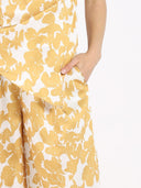 Silk Wide Trousers TOP Gracia Fashion 