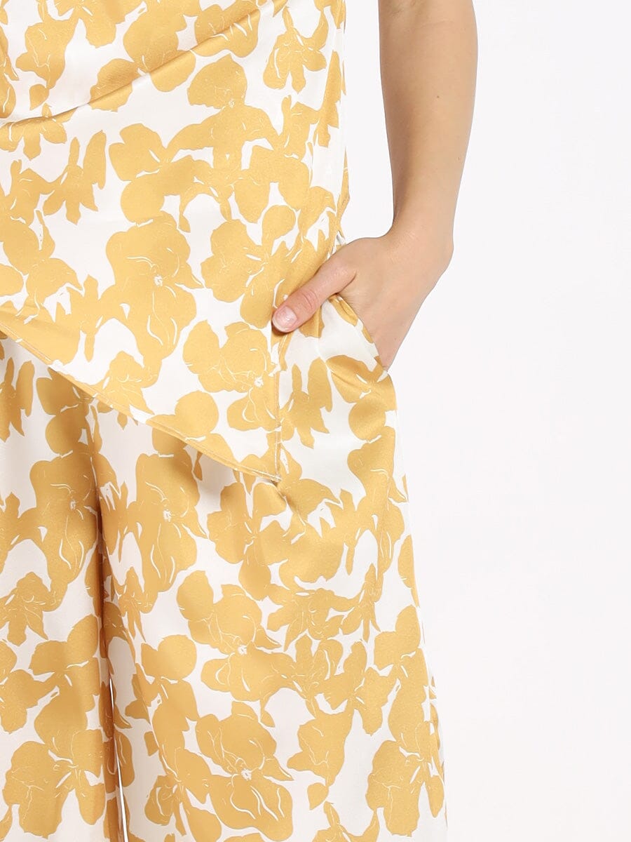 Silk Wide Trousers TOP Gracia Fashion 