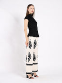Sleeveless Top with Shirring Detail Peplum Top TOP Gracia Fashion 