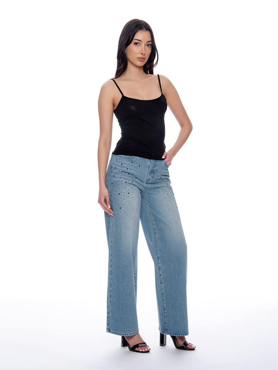 Solid Cami Tank Top TOP Gracia Fashion 