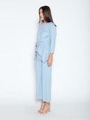 Spangle Detail on The Waist Pants SET Gracia Fashion 