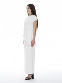 Spanx Wide Leg Pants With Elastic Back SET Gracia Fashion 