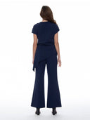 Spanx Wide Leg Pants With Elastic Back SET Gracia Fashion 