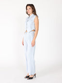 Straight Fit Casual Pants SET Gracia Fashion 