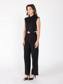 Straight Fit Casual Pants SET Gracia Fashion 
