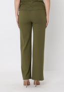 Straight Leg Casual Pants PANTS Gracia Fashion 