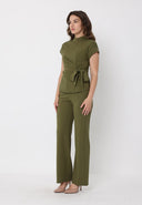 Straight Leg Casual Pants PANTS Gracia Fashion 
