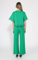 Straight leg casual pants PANTS Gracia Fashion 