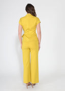 Straight leg casual pants PANTS Gracia Fashion 