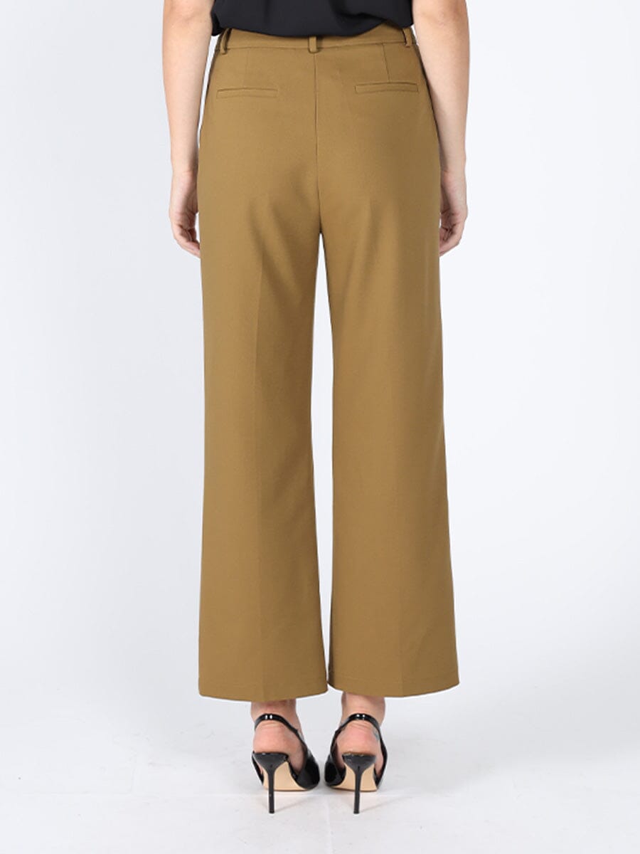 Straight Leg Dress Pants PANTS Gracia Fashion 
