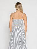 Striped Bralette Top TOP Gracia Fashion 