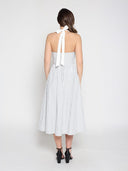 Stripped self-tie dress DRESS Gracia Fashion 