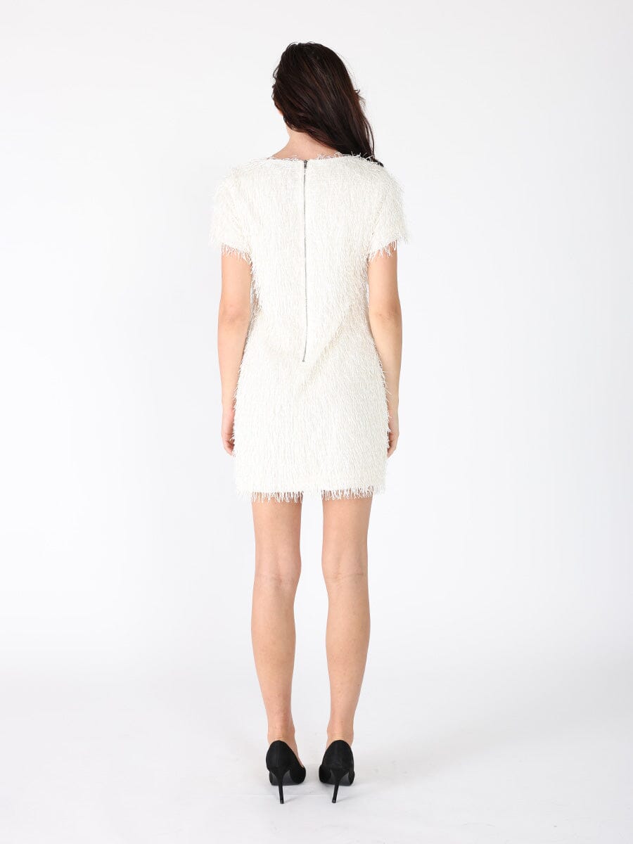 Tinsel Fringe Style mini dress DRESS Gracia Fashion 