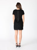 Tinsel Fringe Style mini dress DRESS Gracia Fashion 